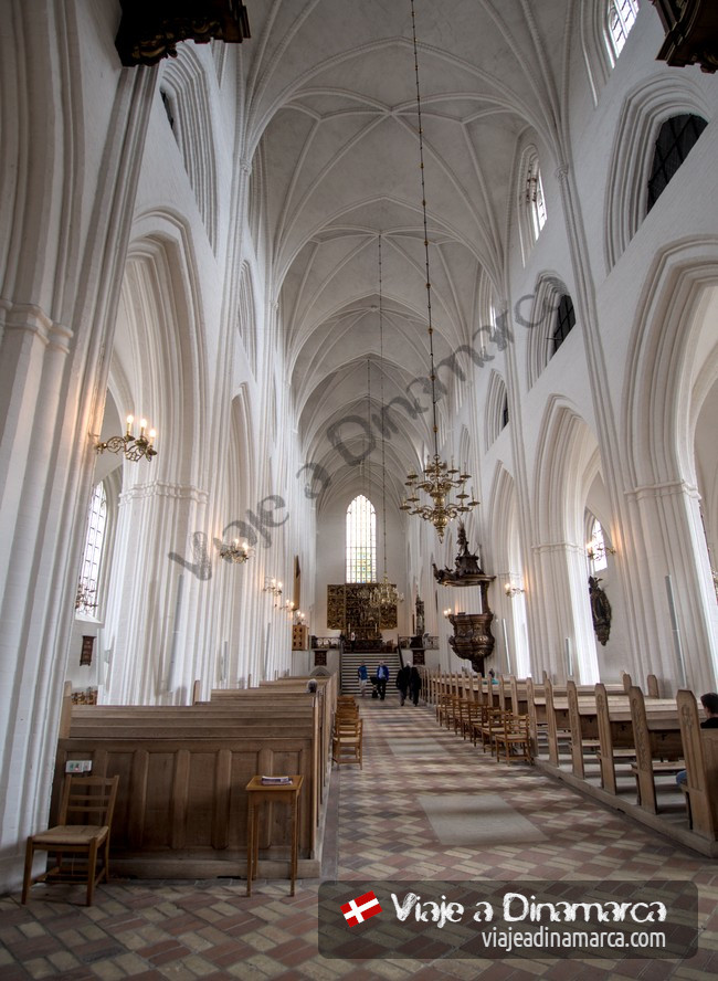 Catedral de Odense. Interior